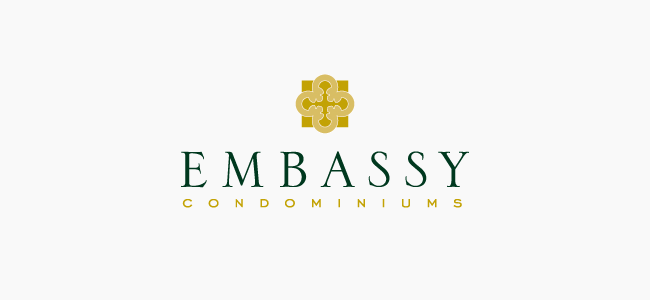 Comella Design Group | Embassy Condominiums Logo
