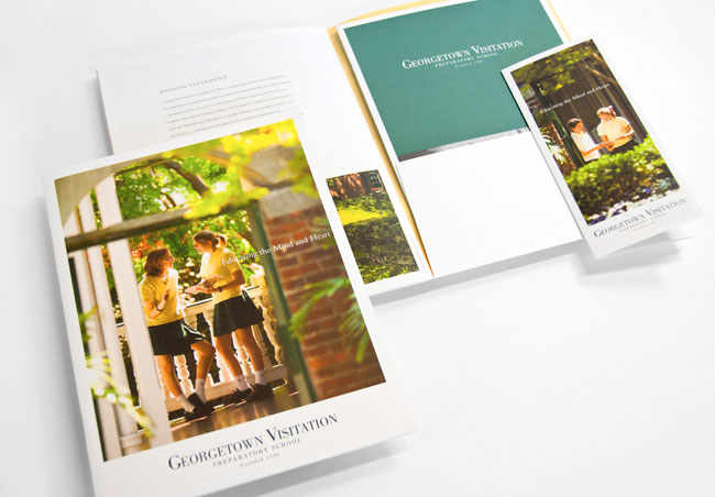 Comella Design Group | Georgetown Visitation Viewbook