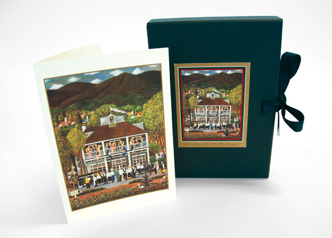 Comella Design Group | The Inn at Little Washington Notecards