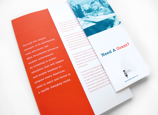 Comella Design Group | The NEA Foundation Brochure