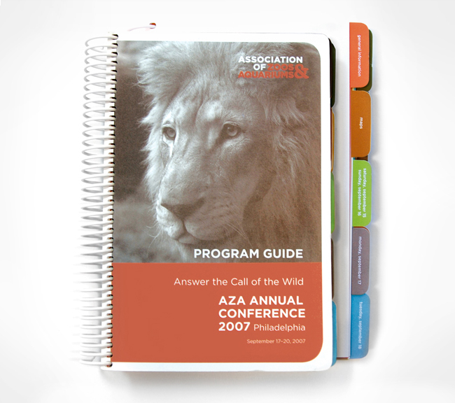 Comella Design Group | AZA Annual Conference Program Guide 2007
