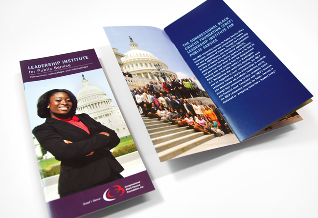 Comella Design Group | Congressional Black Caucus Foundation Leadership Institute Brochure