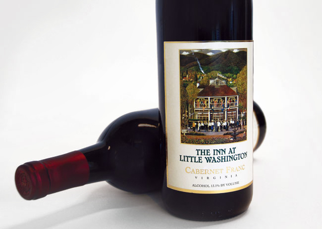 Comella Design Group | The Inn at Little Washington Wine Label Design