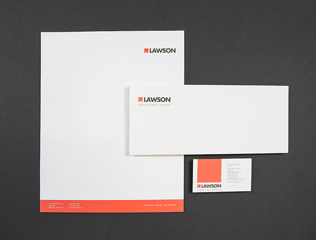 Comella Design Group | Lawson Stationary